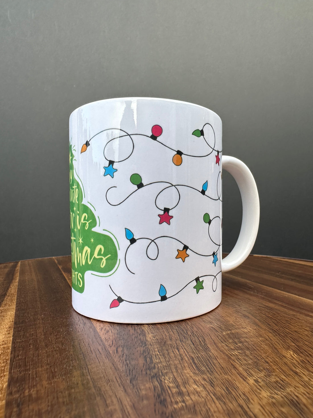 Christmas Lights Christmas Mug