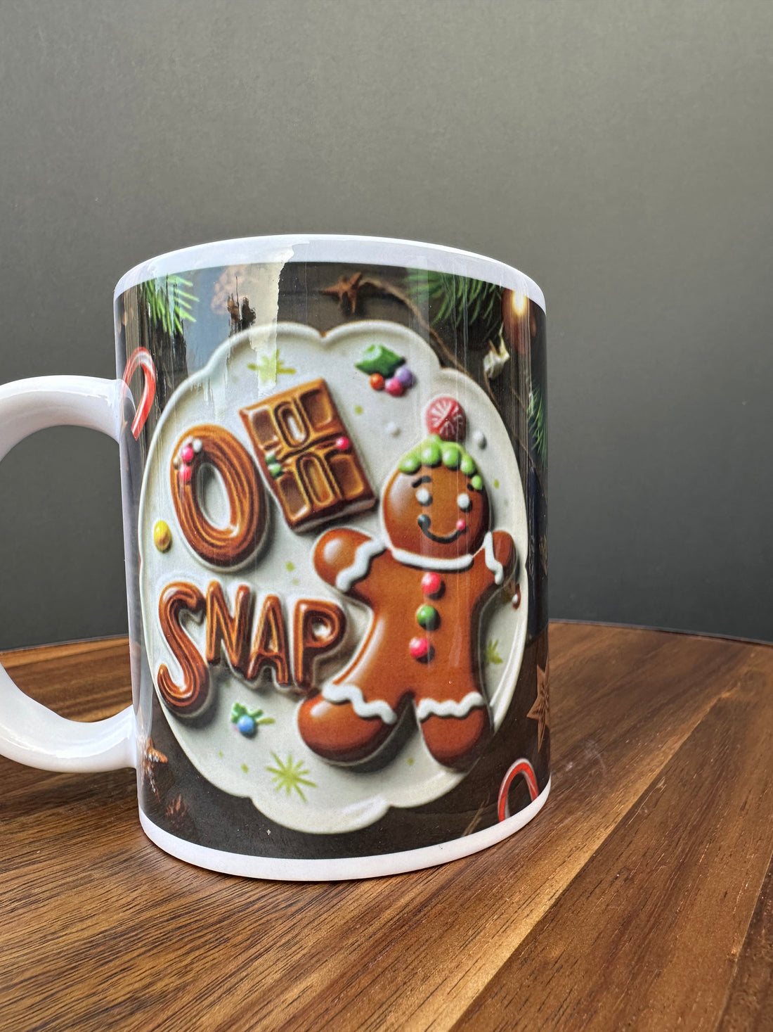 Gingerbread Christmas Mug