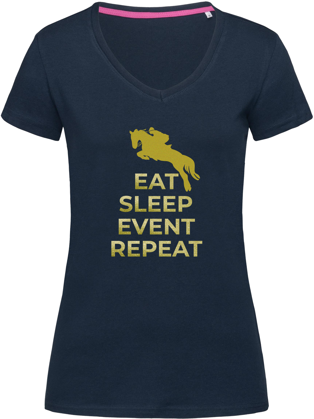 Ladies Fitted V-Neck T-shirt - Eventing